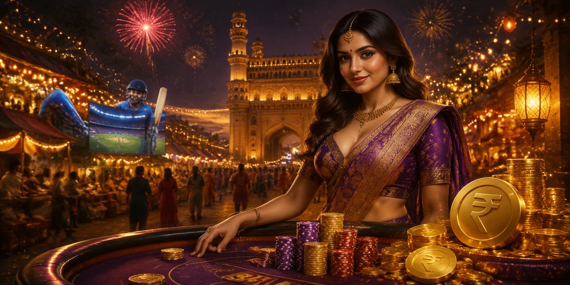 Indian cricket scene with betting and rupee currency